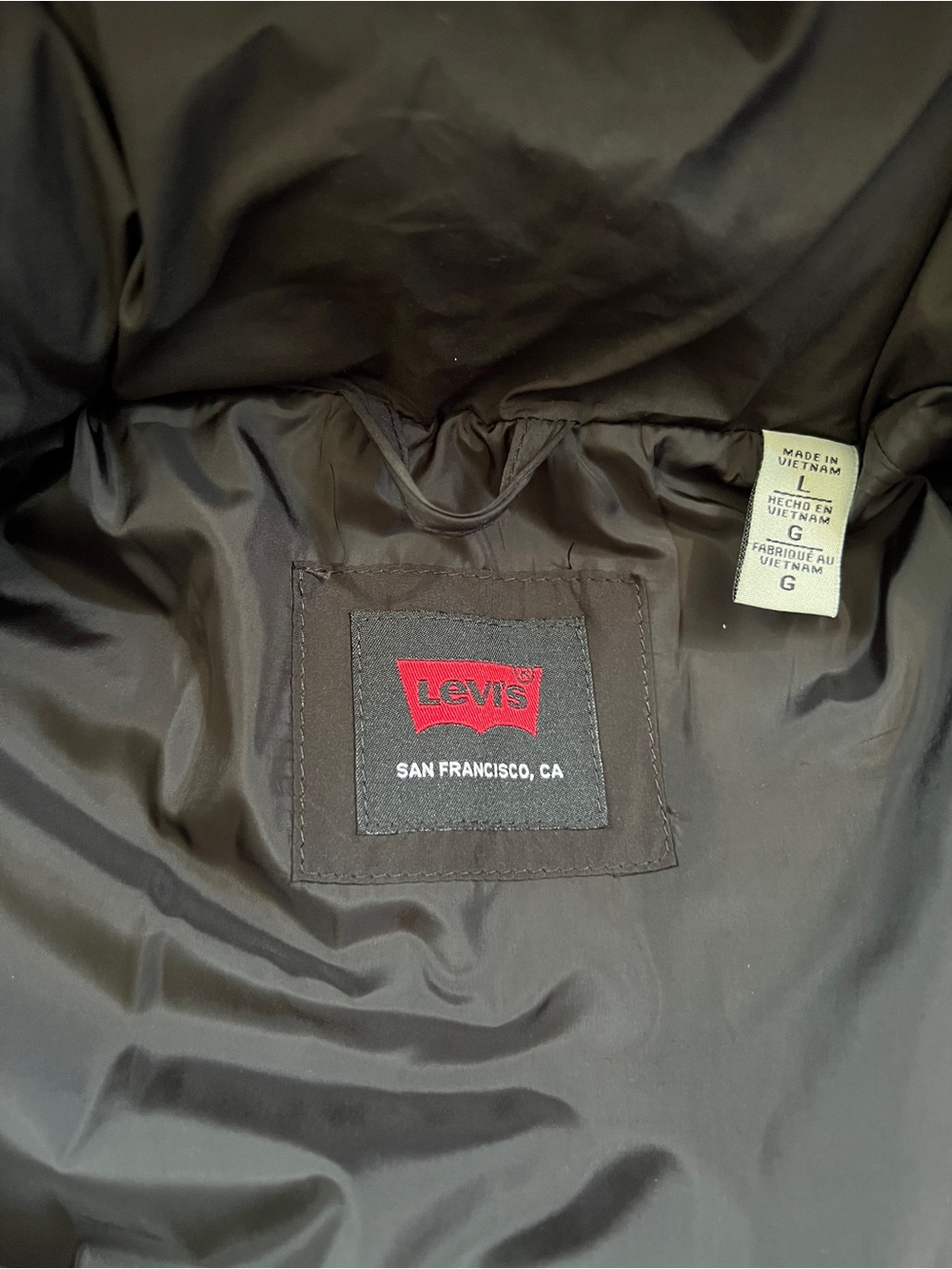 NWOT Levi’s Women's Winter Extra Long Quilted Parka, Coat, Large - Picture 10 of 11